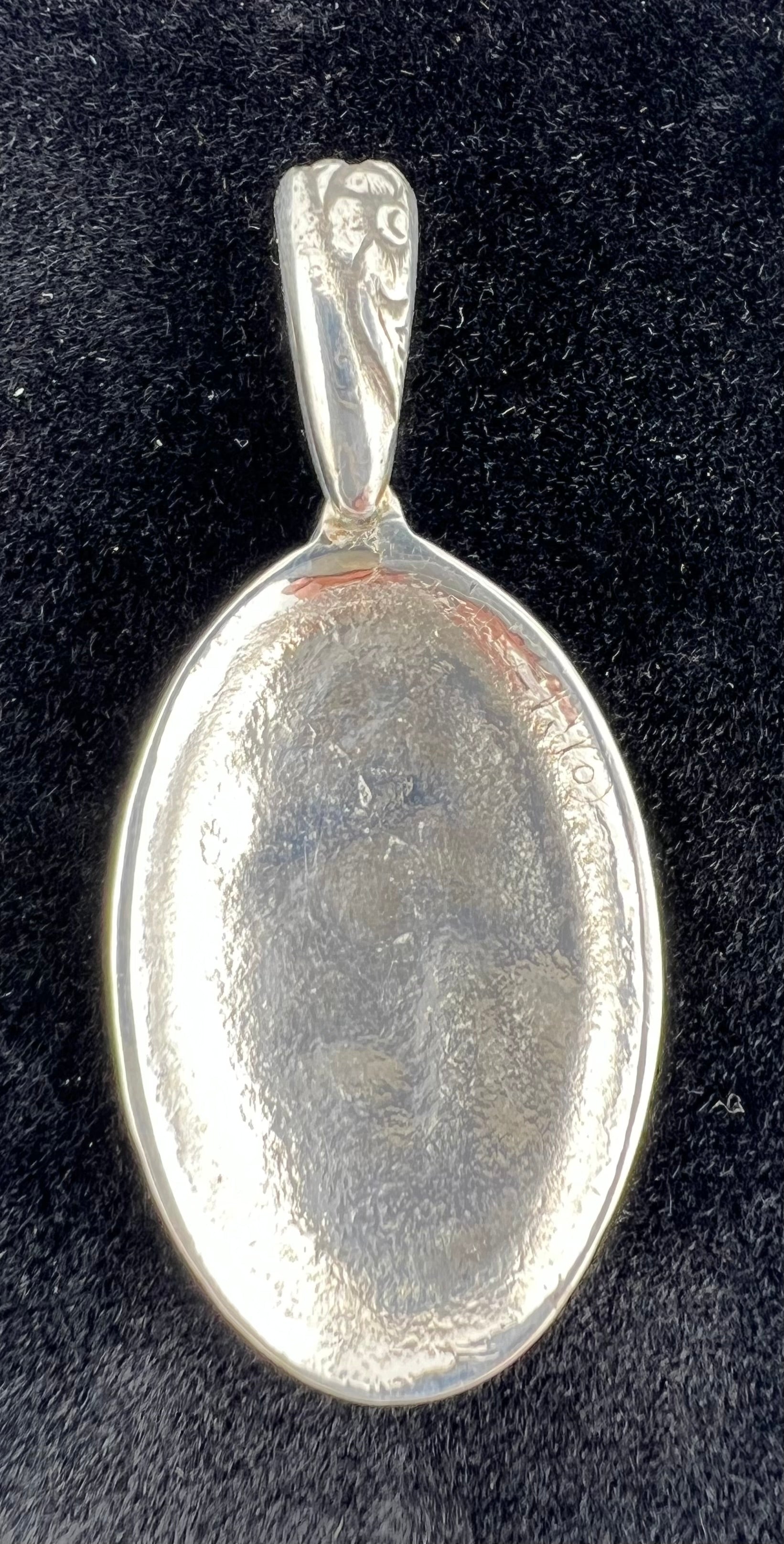 Fine Silver Rabbit Pendant - Handcrafted Woodland Animal Jewelry