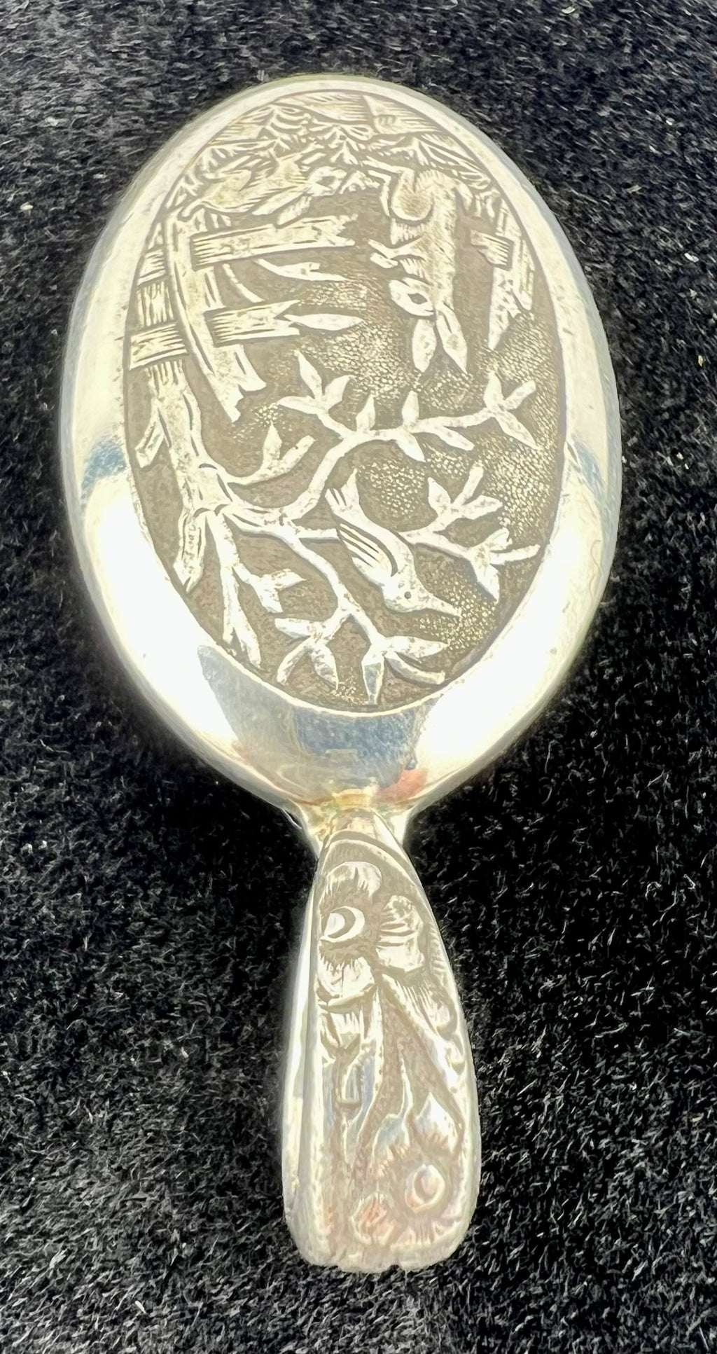 Fine Silver Rabbit Pendant - Handcrafted Woodland Animal Jewelry