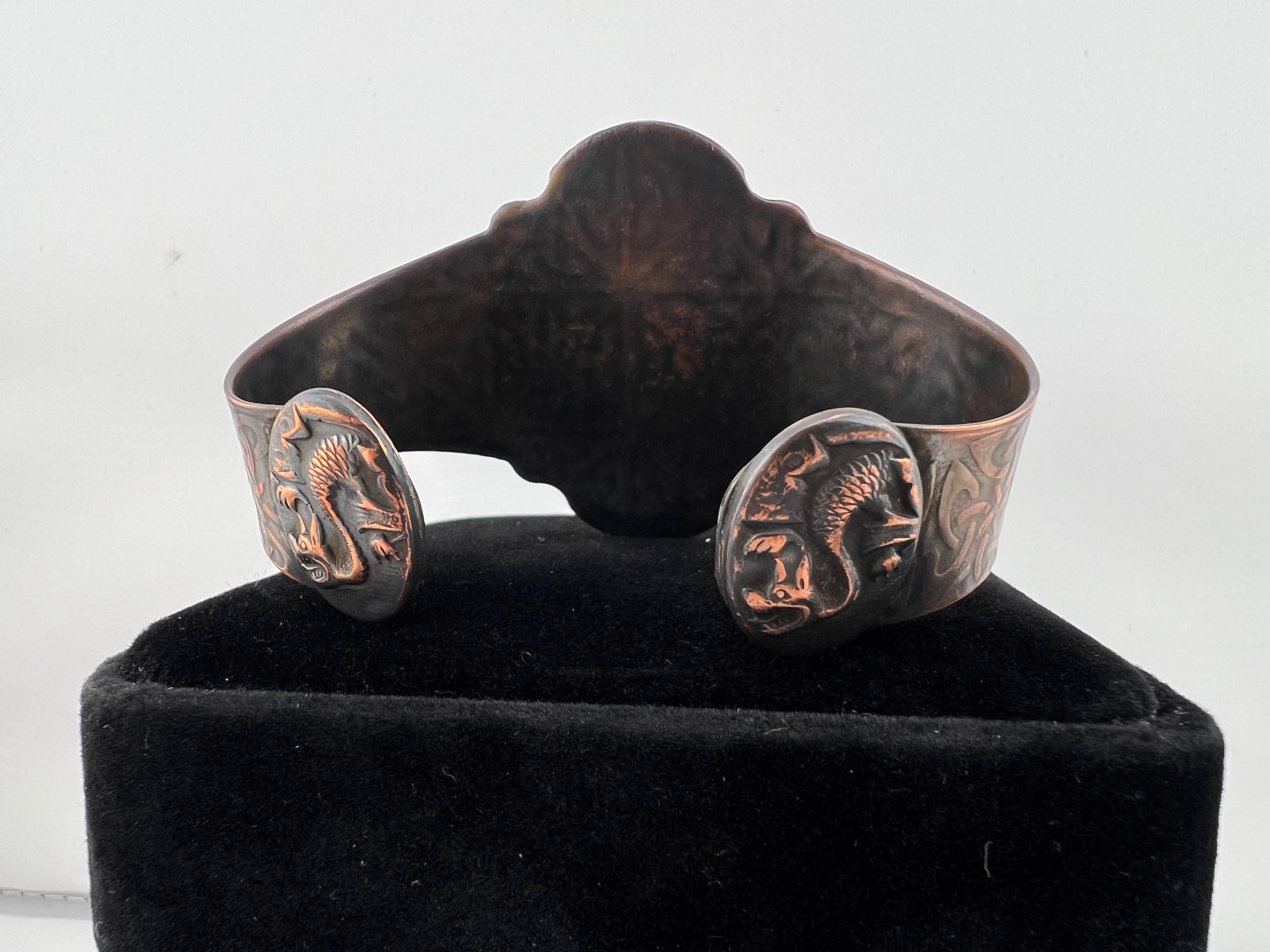 Knut the Troll Cuff in Copper