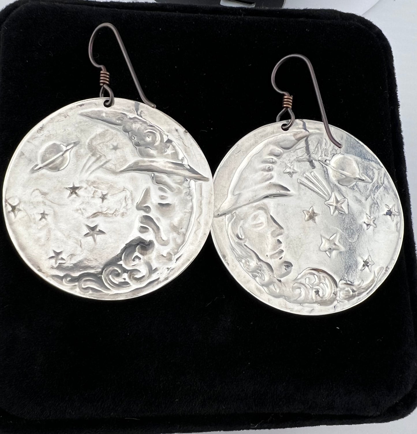 Celestial Wizard & Witch Moon Earrings