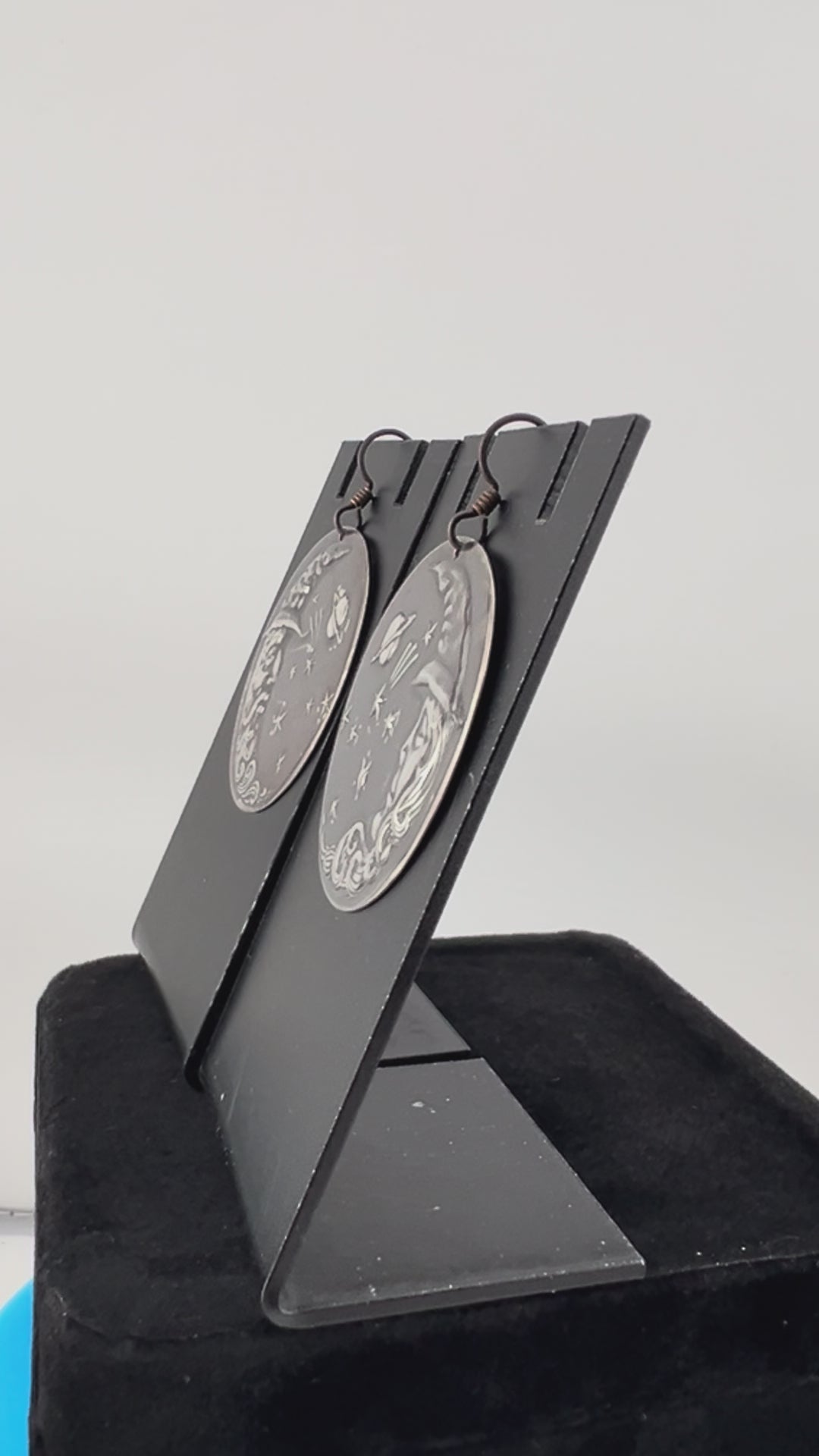 Celestial Wizard & Witch Moon Earrings